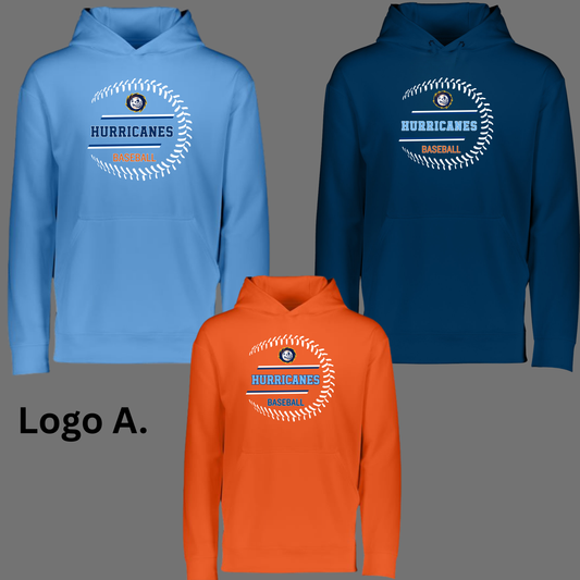 Hurricanes 013 - Augusta Performance Hooded Sweatshirt Dri Fit