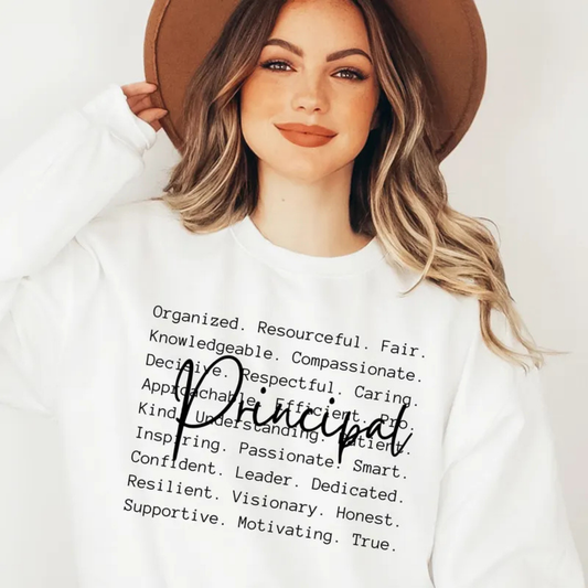 Principal - Tee-shirt - Crewneck or Hooded Sweatshirt