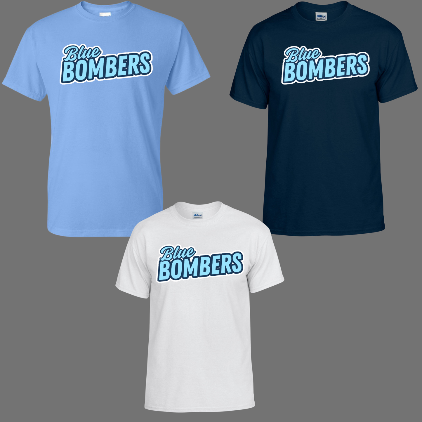 Blue Bombers - Blue Bombers - Team Logo - Tee shirt