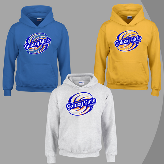 Galaxy Girls 006 - Gildan Soft Style Fleece - HOODED Sweatshirt