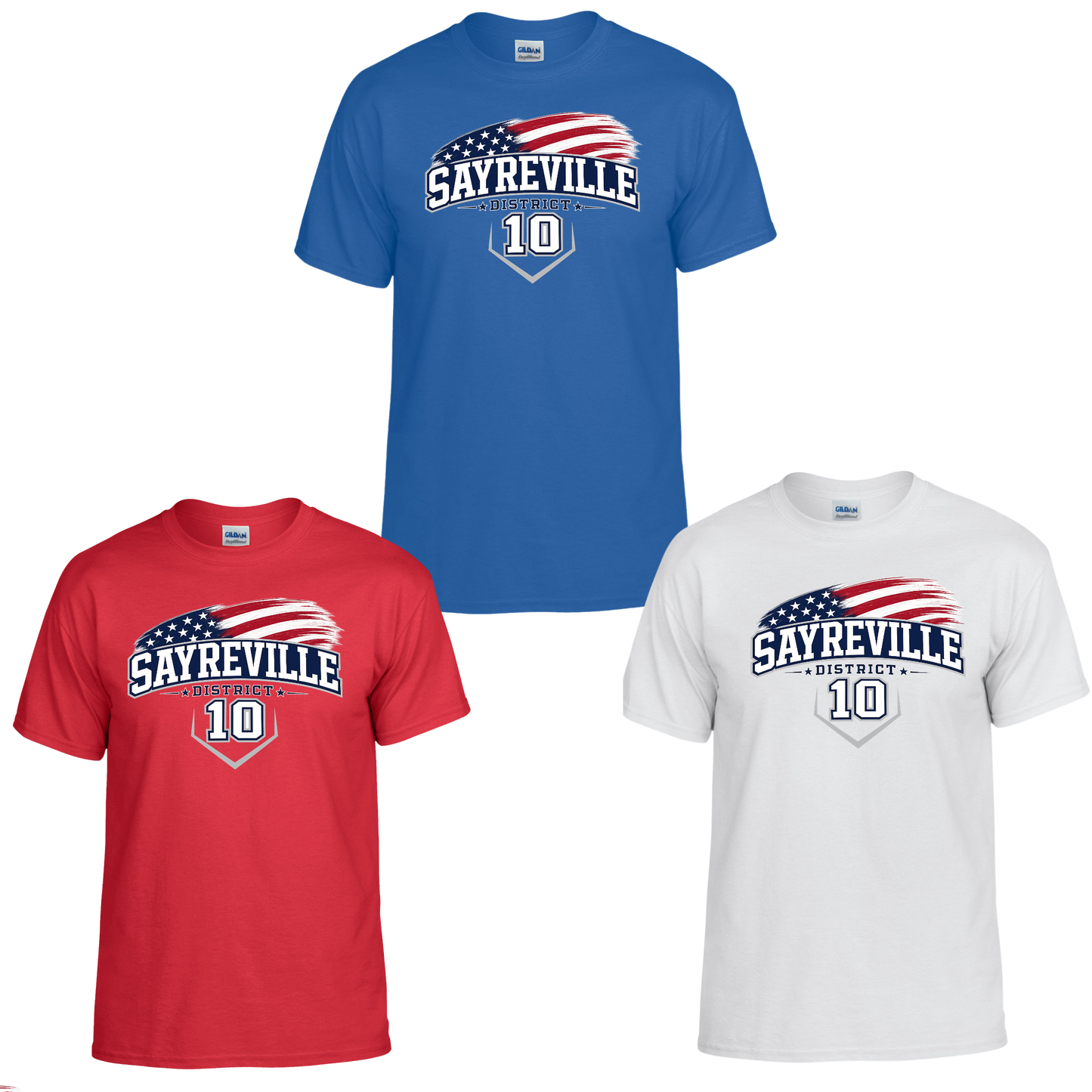 Sayreville All Star - Girls Teams matching Cotton Tee - Shirt