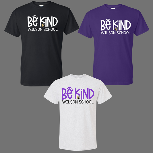 Wilson 003 - Be Kind Wilson - Tee Shirt, Crewneck Sweatshirt or Hooded Sweatshirt