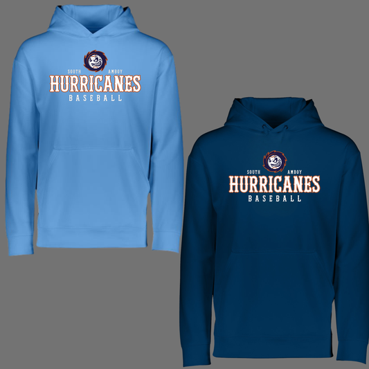Hurricanes 009 - Augusta Performance Hooded Sweatshirt Dri Fit