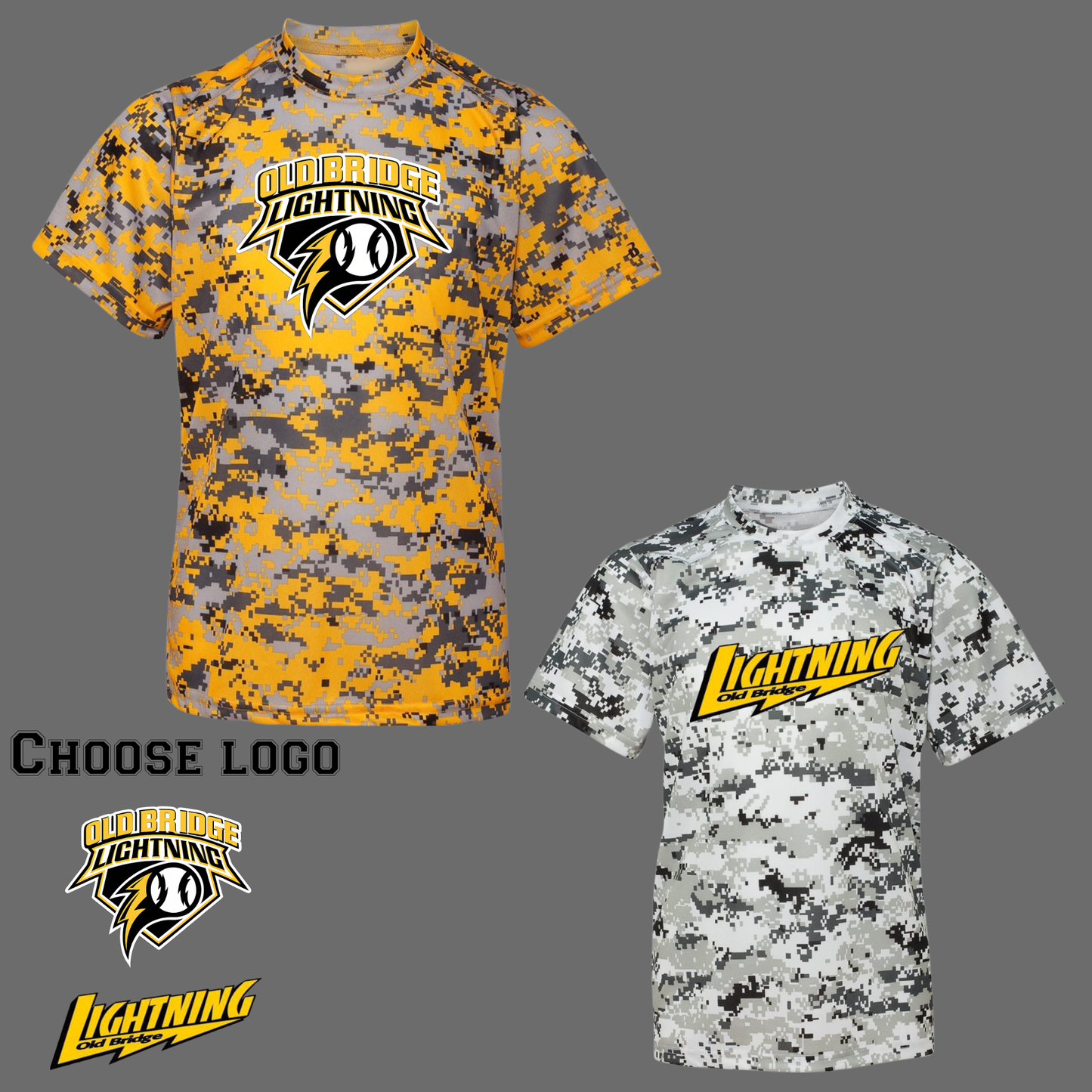 013 -OB - Camo Performance Tee Shirt