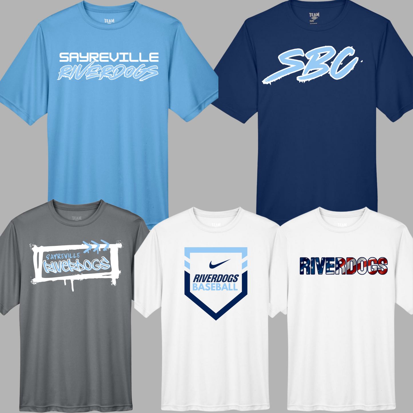 SBC 008 - Team 365 Unisex Performance T-Shirt (Dri Fit) - RIVERDOGS