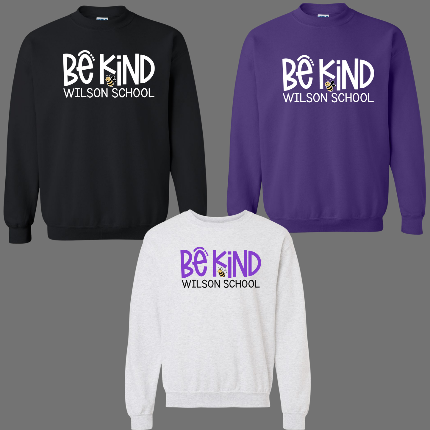 Wilson 003 - Be Kind Wilson - Tee Shirt, Crewneck Sweatshirt or Hooded Sweatshirt