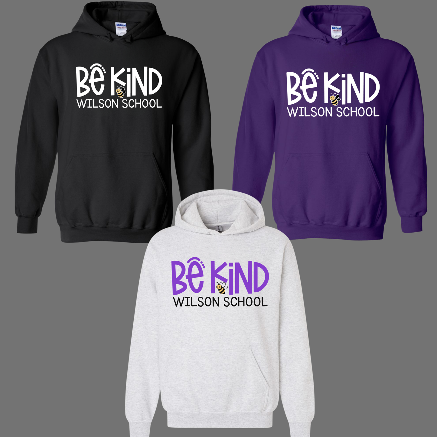 Wilson 003 - Be Kind Wilson - Tee Shirt, Crewneck Sweatshirt or Hooded Sweatshirt