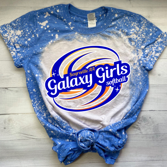 Galaxy Girls 019- Bleached Tee-shirts