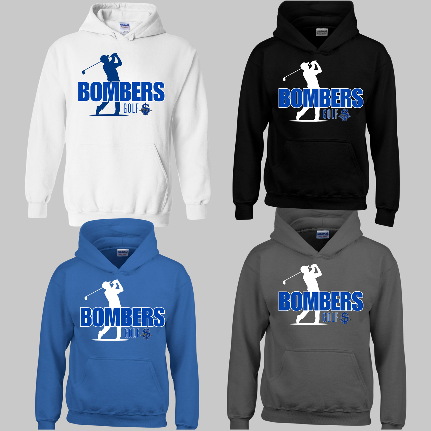 SBG - Unisex Hooded Sweatshirt - Bombers (golfer) Golf