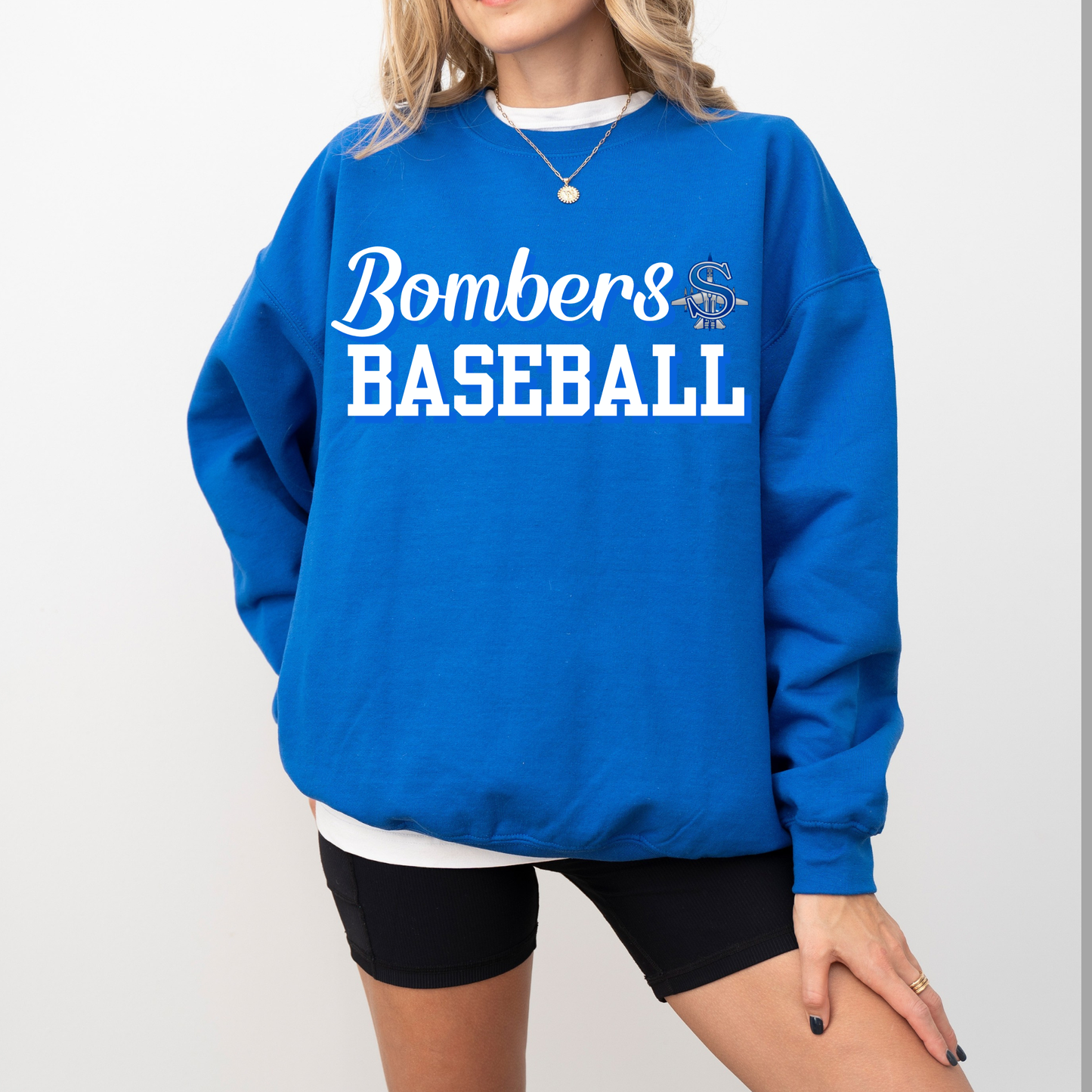 011 - Baseball- Sayreville Bombers design - (Tee- Shirt - Crewneck Sweatshirt or Hooded Sweatshirt)
