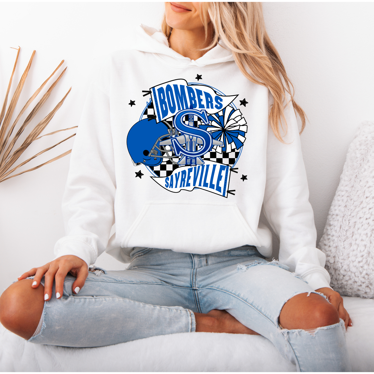 Sayreville Bombers - Tee-shirt - Crewneck or Hooded Sweatshirt