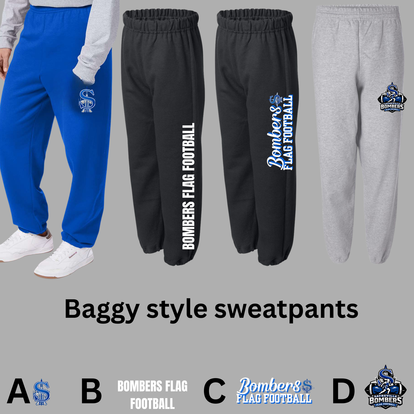 FLAG -Baggy Style Sweatpants