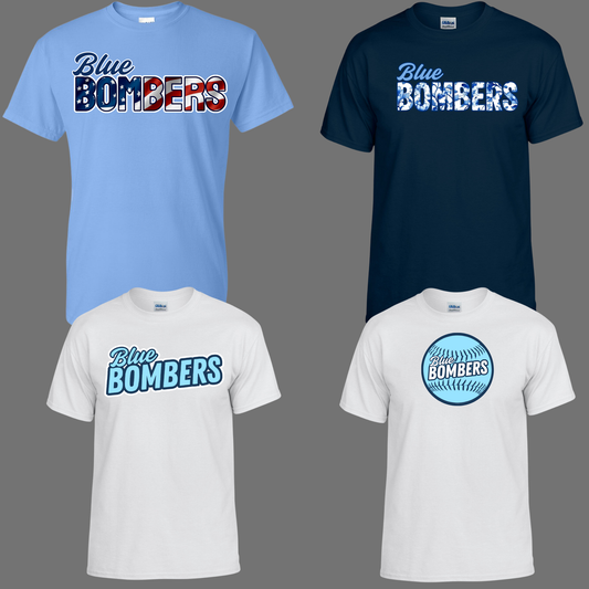Blue Bombers 001 - Soft style Unisex Tee Shirt