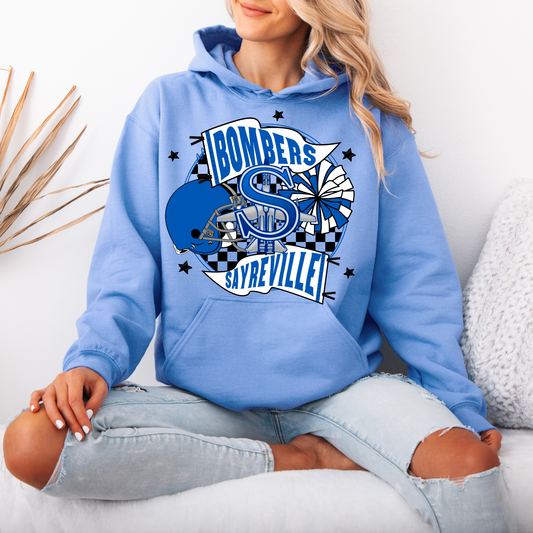 Volleyball 025- Pink out - Tee Shirt, Crew neck Sweatshirt, or Hooded Sweatshirt