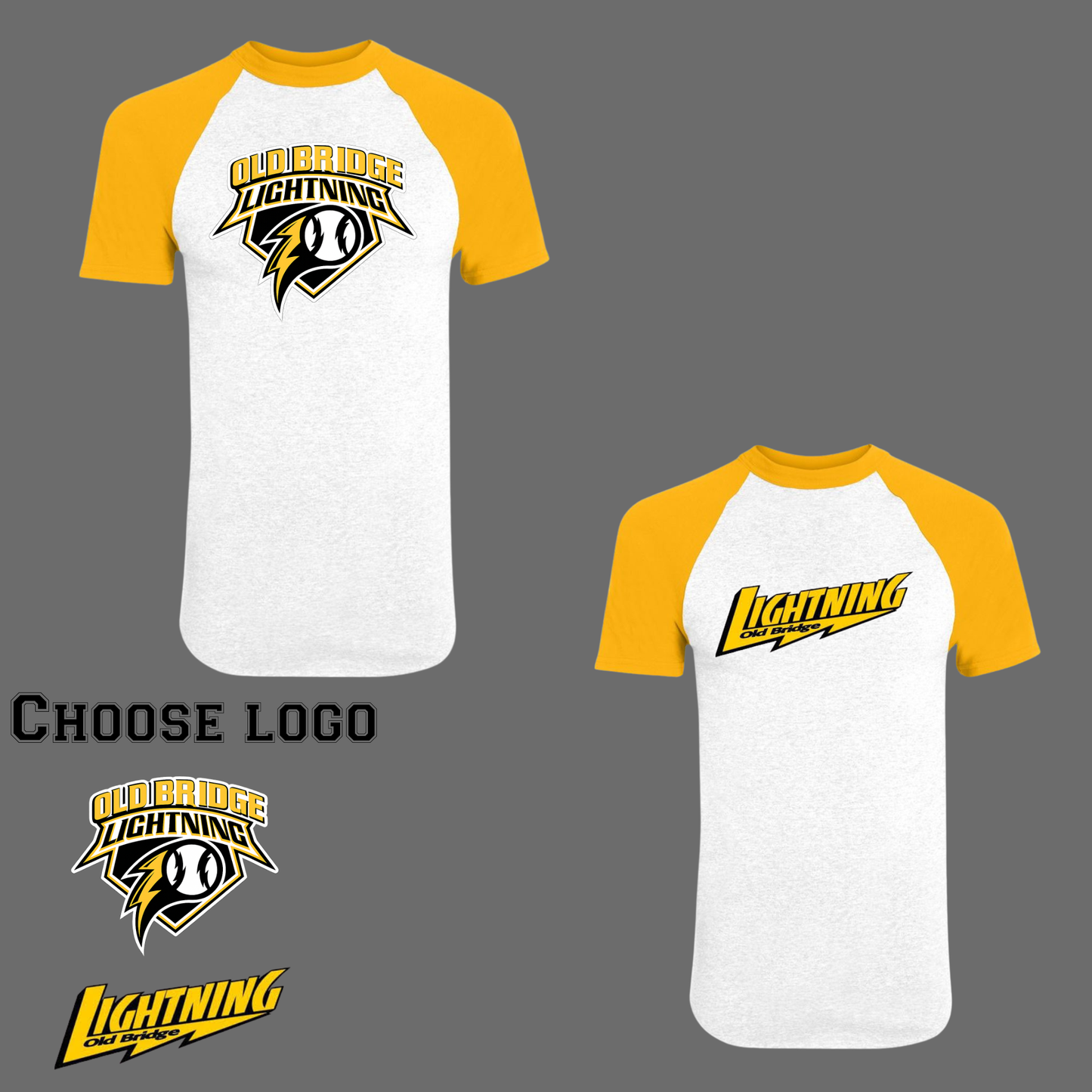 025 - OB - Soft style Cotton Tee-shirt with Gold sleeves