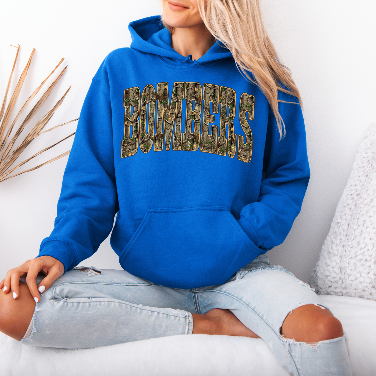Bombers leaf design - Tee-shirt - Crewneck or Hooded Sweatshirt