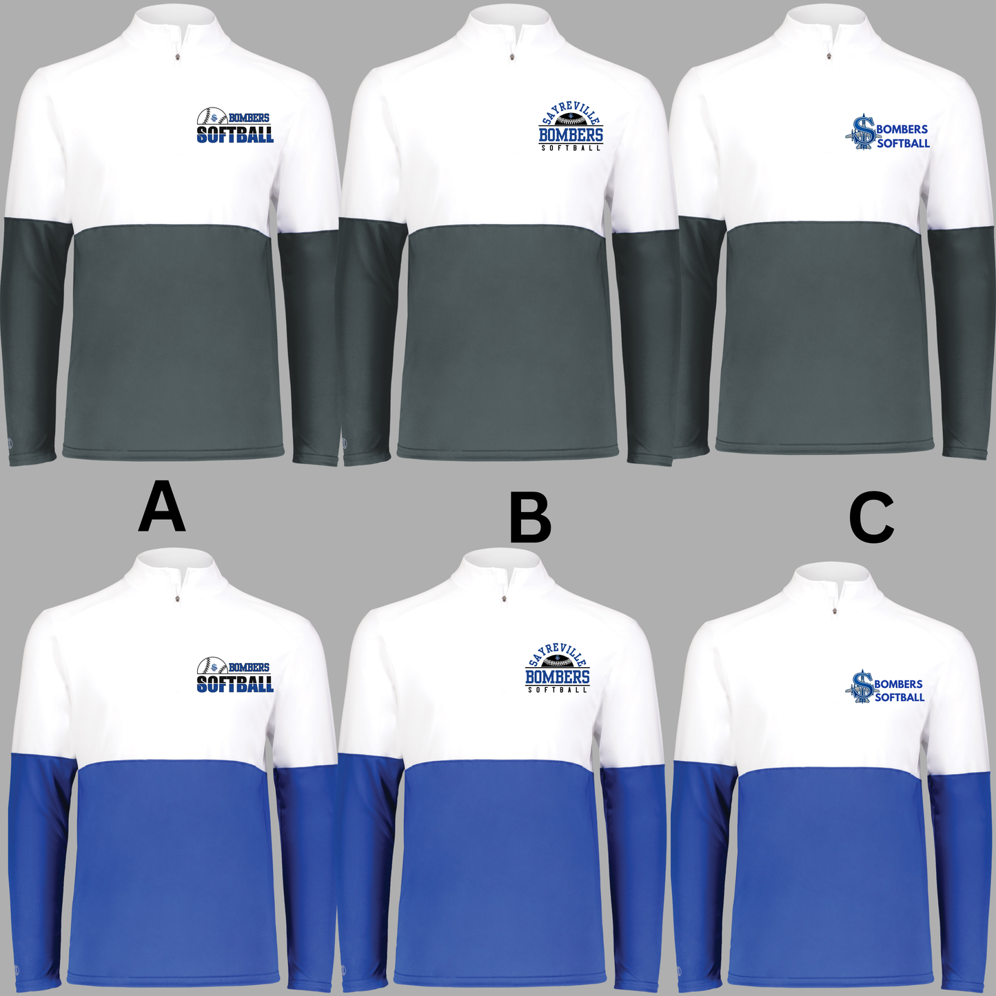 Softball 017 - Holloway Momentum Team Quarter-Zip Knit