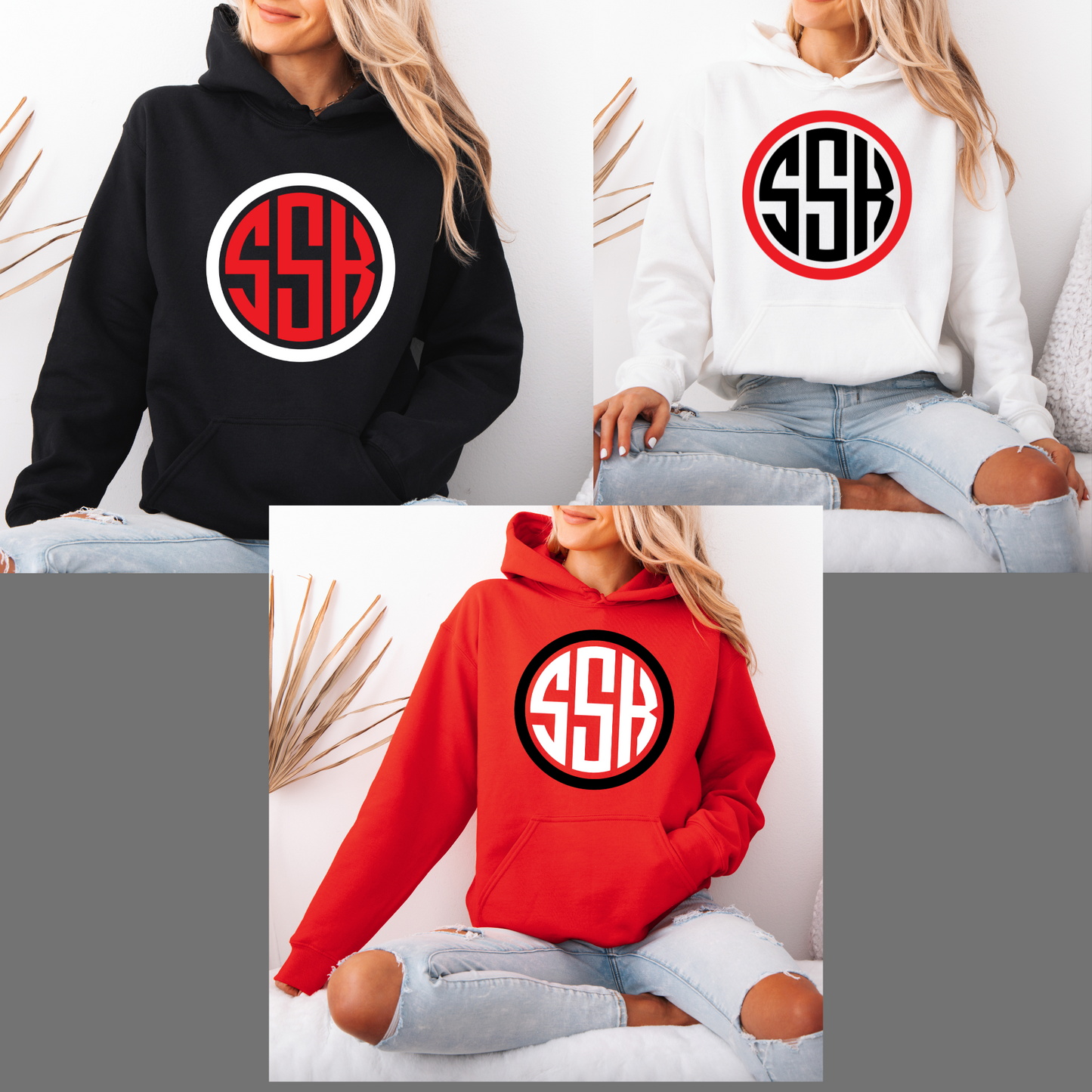 SSK 002 - Soft Style Fleece - HOODED Sweatshirt