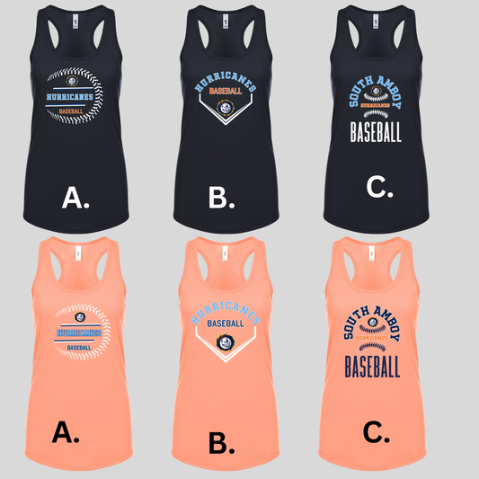 Hurricanes 007 - Next Level Racerback Women's Tank Tops