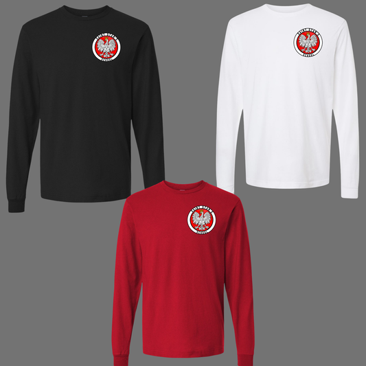 021- SSK- St. Stan's original logo pocket size - - Long sleeve Shirt