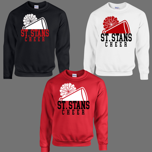 010 - SSA - Cheer - Crew neck Sweatshirt