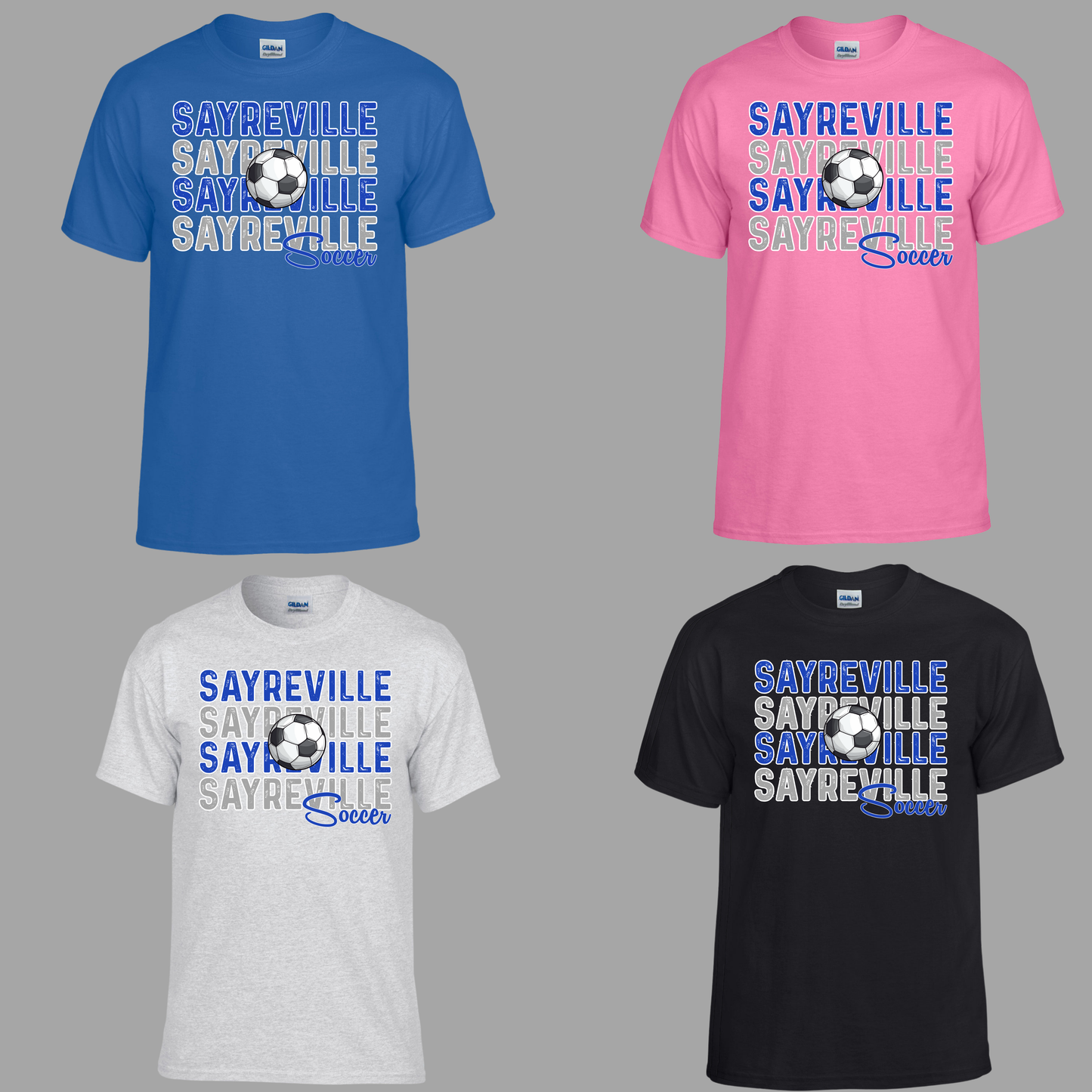 Sayreville AA Soccer 09 - SAYREVILLE AA SOCCER TEESHIRT