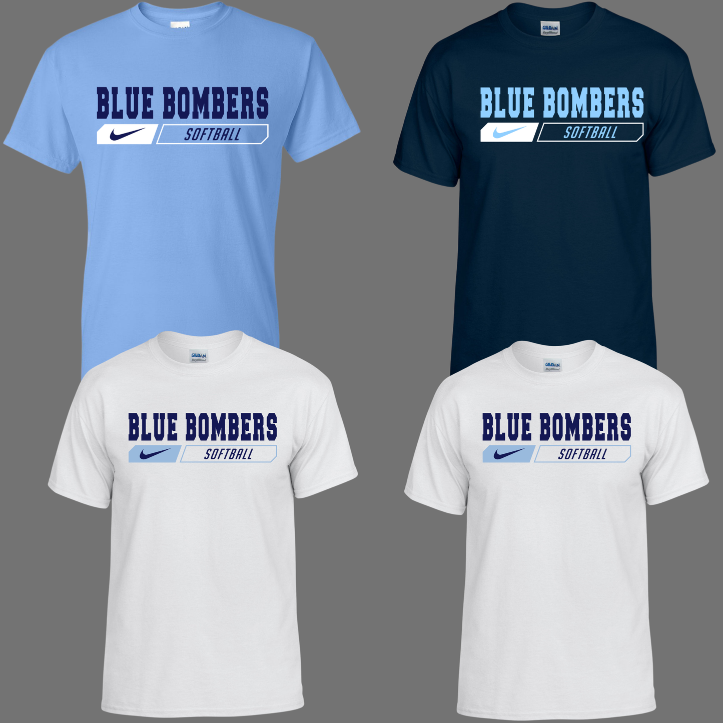 Blue Bombers 003 - Soft style Unisex Tee Shirt