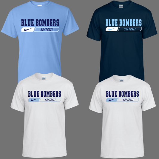 Blue Bombers 003 - Soft style Unisex Tee Shirt