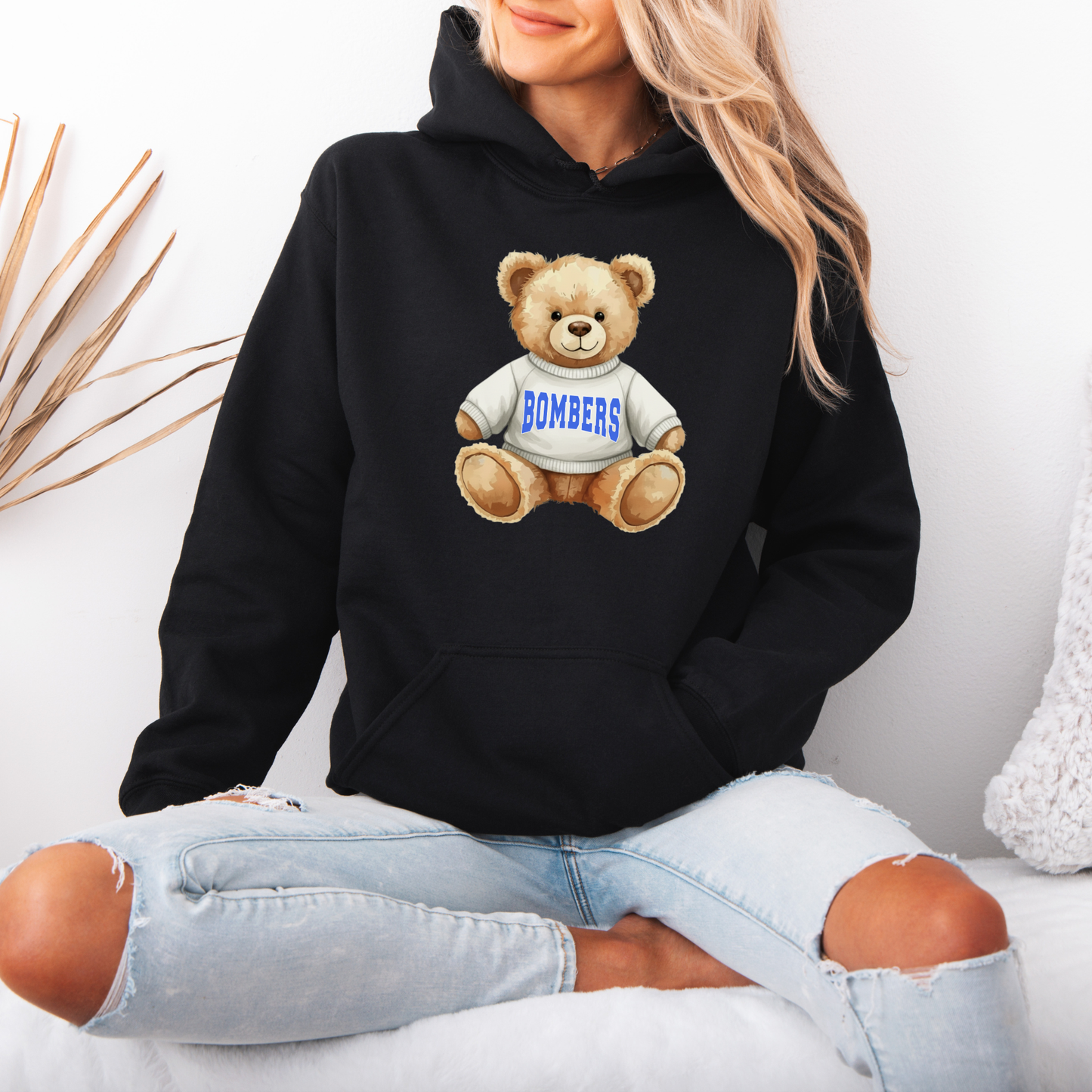 Bombers Bear design - Tee-shirt - Crewneck or Hooded Sweatshirt