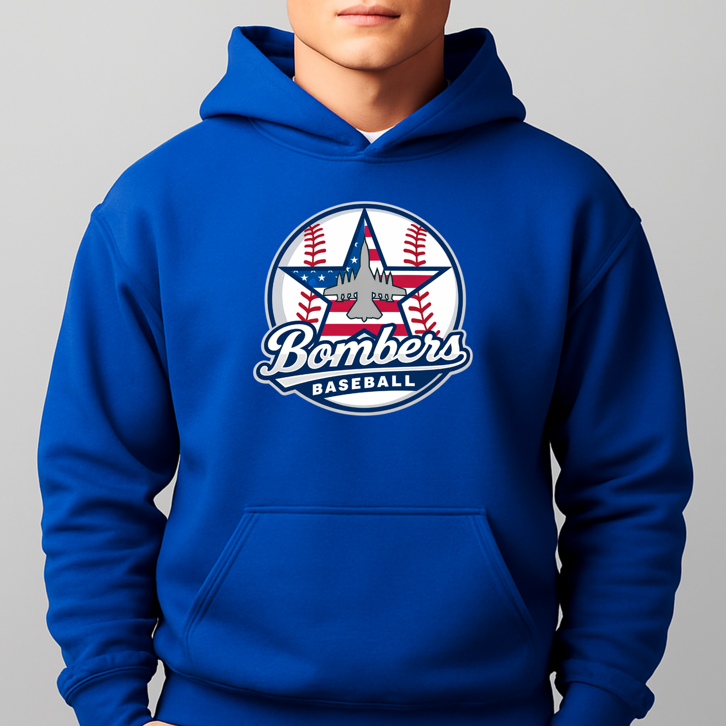 003 - Baseball - Heavy Blend - Fleece Hooded Sweatshirt