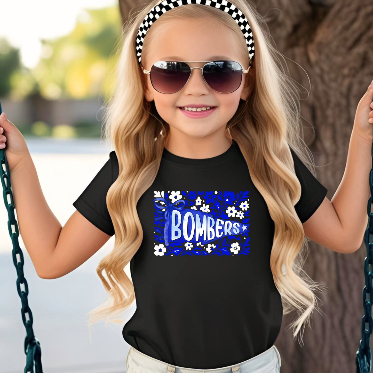 Volleyball 032 BOMBERS - BOMBERS Banner Tee shirt