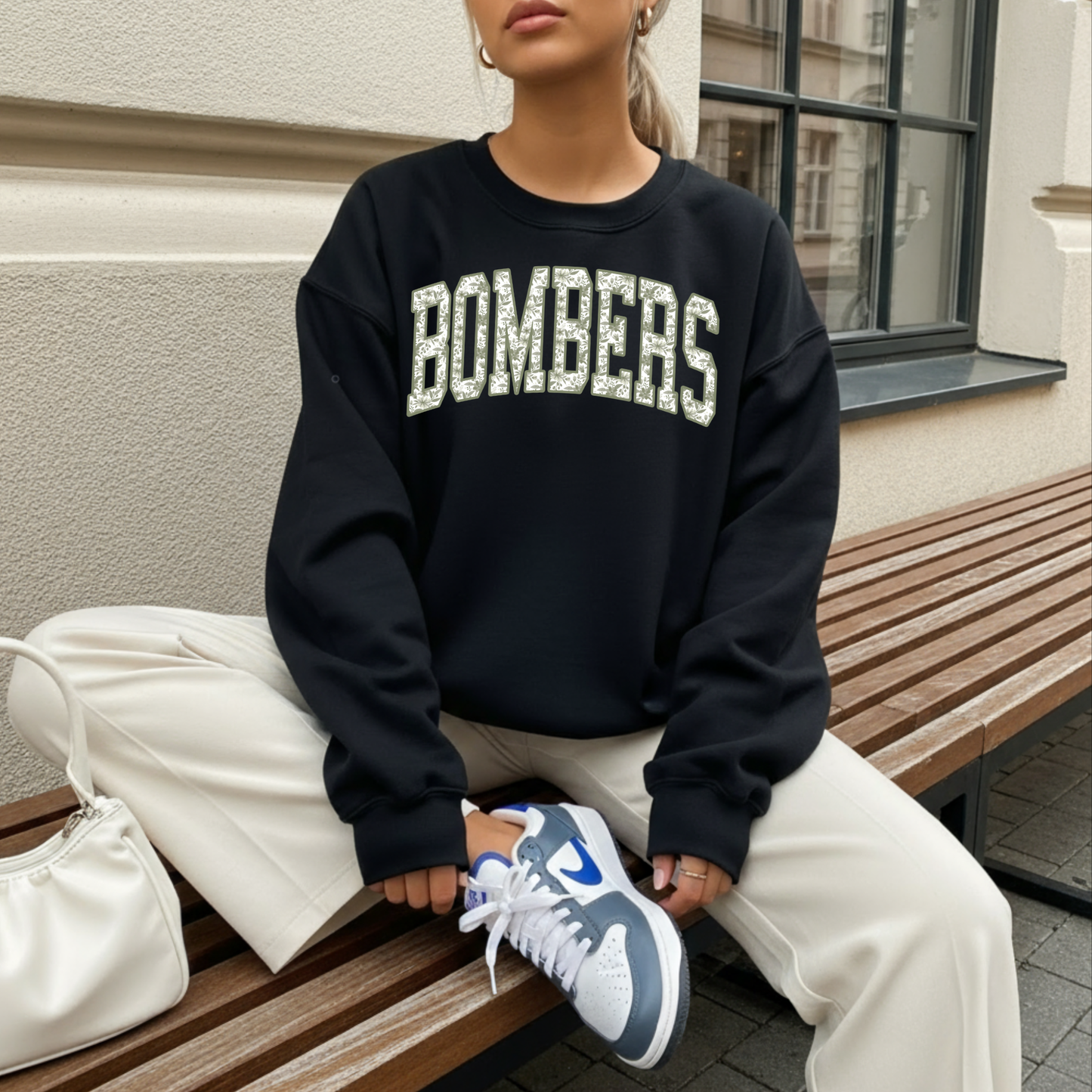 BBB - 012- BOMBERS FORAL LOGO - Tee-Shirt, Crewneck Sweatshirt or Hooded Sweatshirt