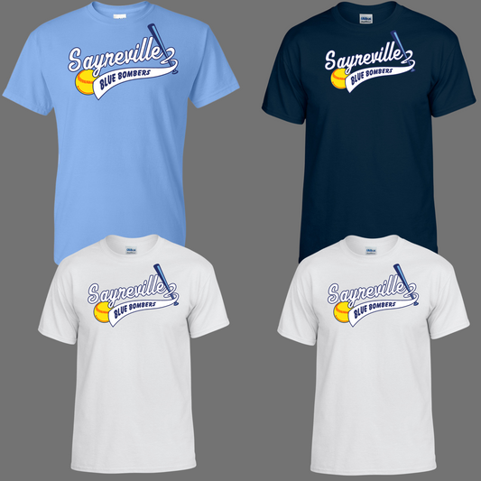 Blue Bombers 002 - Soft style Unisex Tee Shirt - Blue Bombers Original Logo