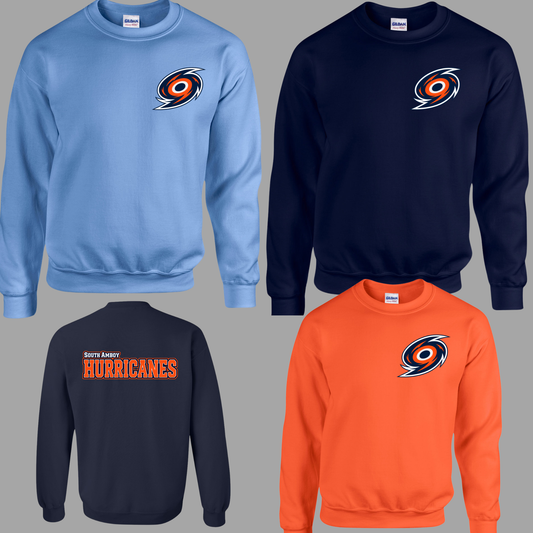 004 - Hurricanes Baseball - Crewneck Sweatshirt (front & back design)