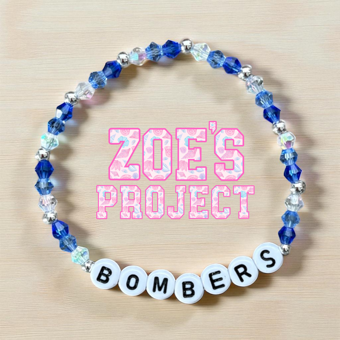 Volleyball 021 - Bombers Bracelet - Zoe's Project
