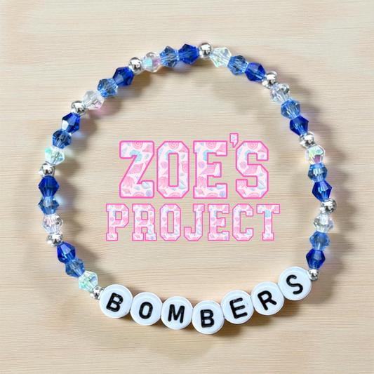 Volleyball 021 - Bombers Bracelet - Zoe's Project