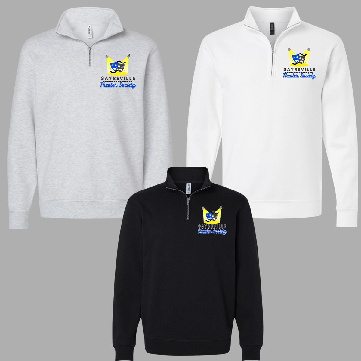 Theater 001 - Quarter Zip Sweatshirt