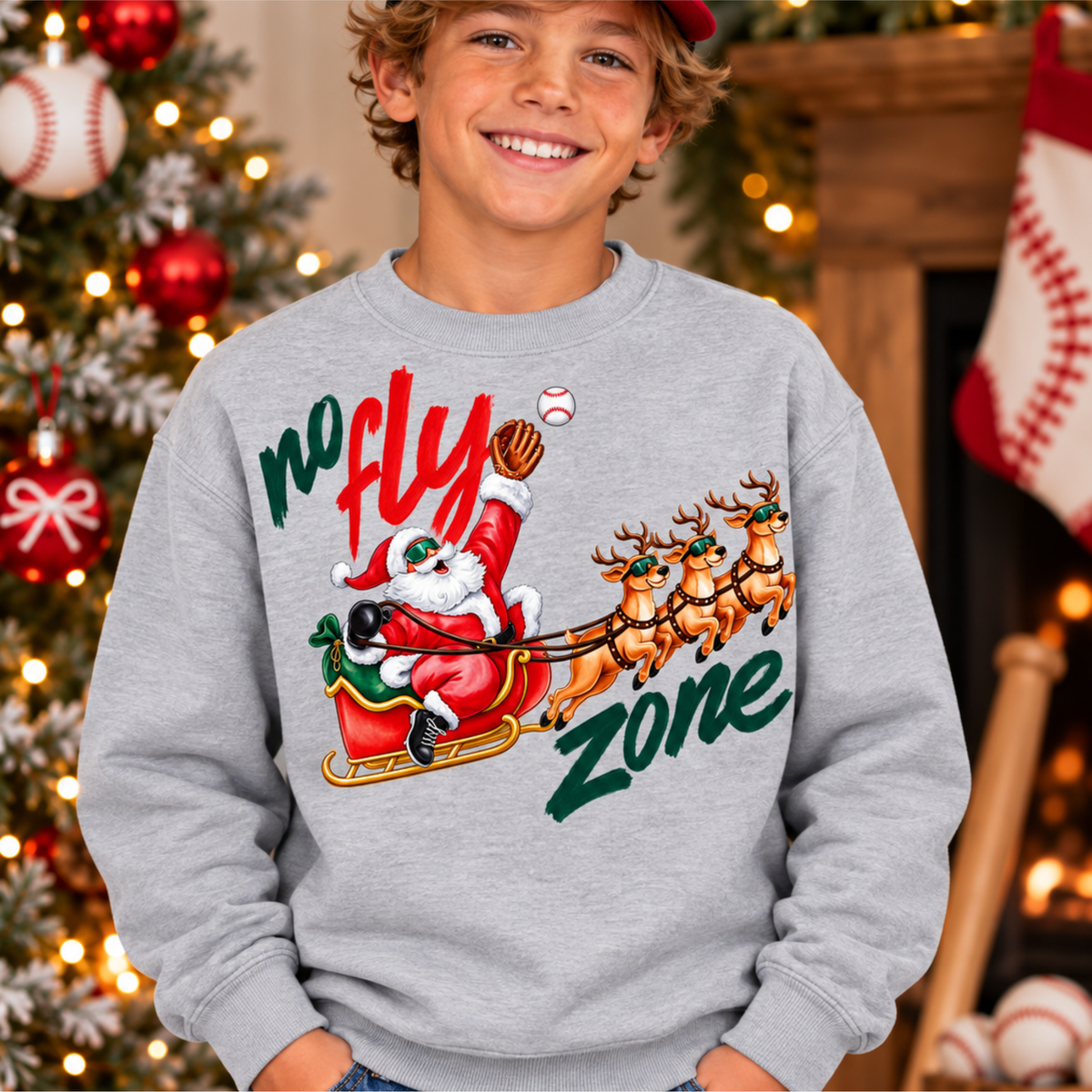 8U Riverdogs - No Fly Zone - Tee Shirt, Crew neck Sweatshirt, or Hooded Sweatshirt