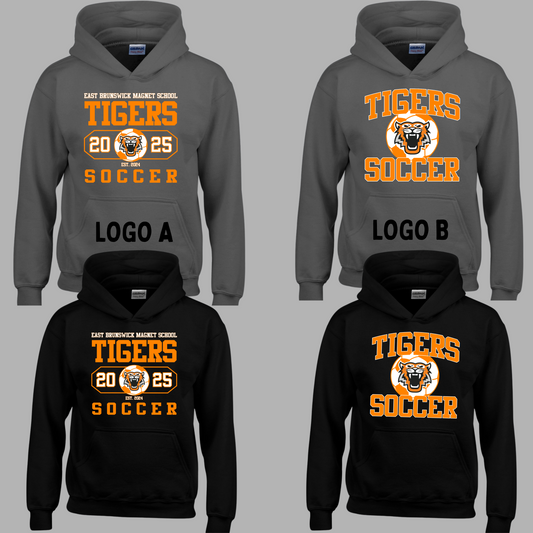 Tigers Soccer 002 - Hooded Sweatshirt