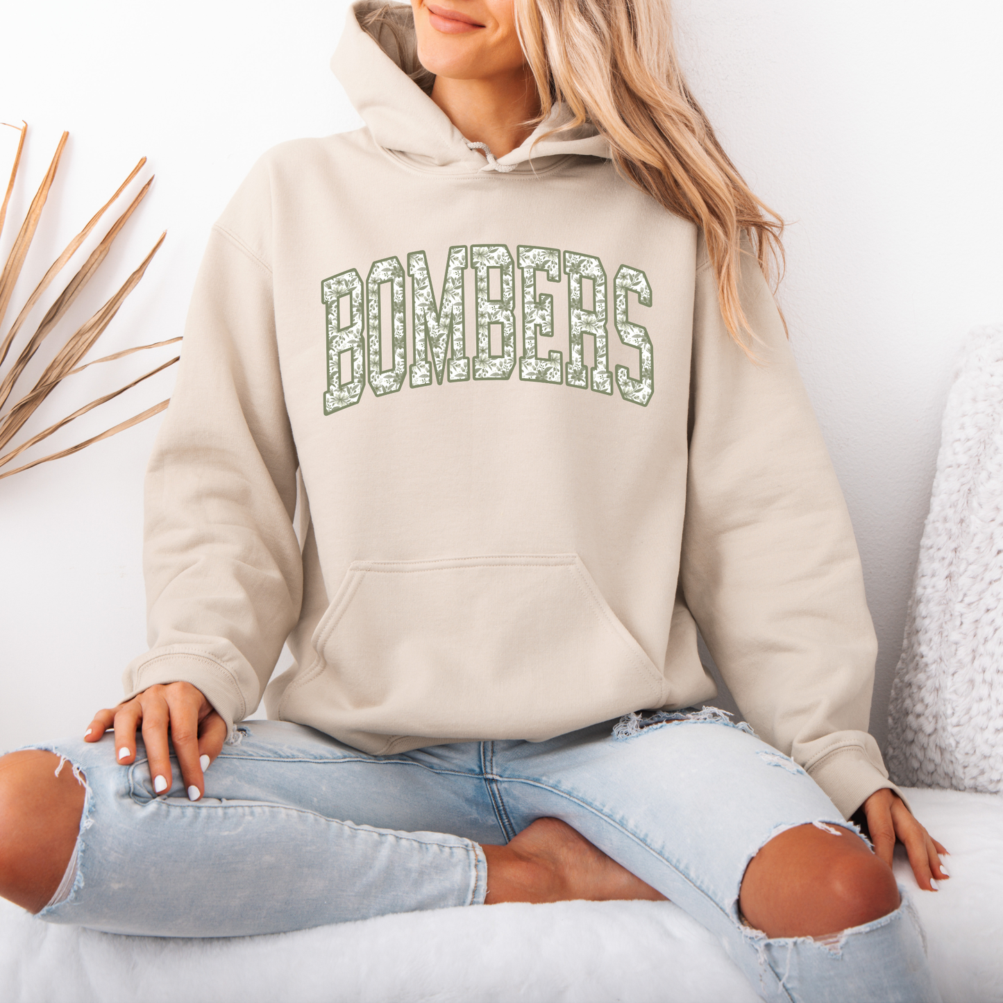 BBB - 012- BOMBERS FORAL LOGO - Tee-Shirt, Crewneck Sweatshirt or Hooded Sweatshirt