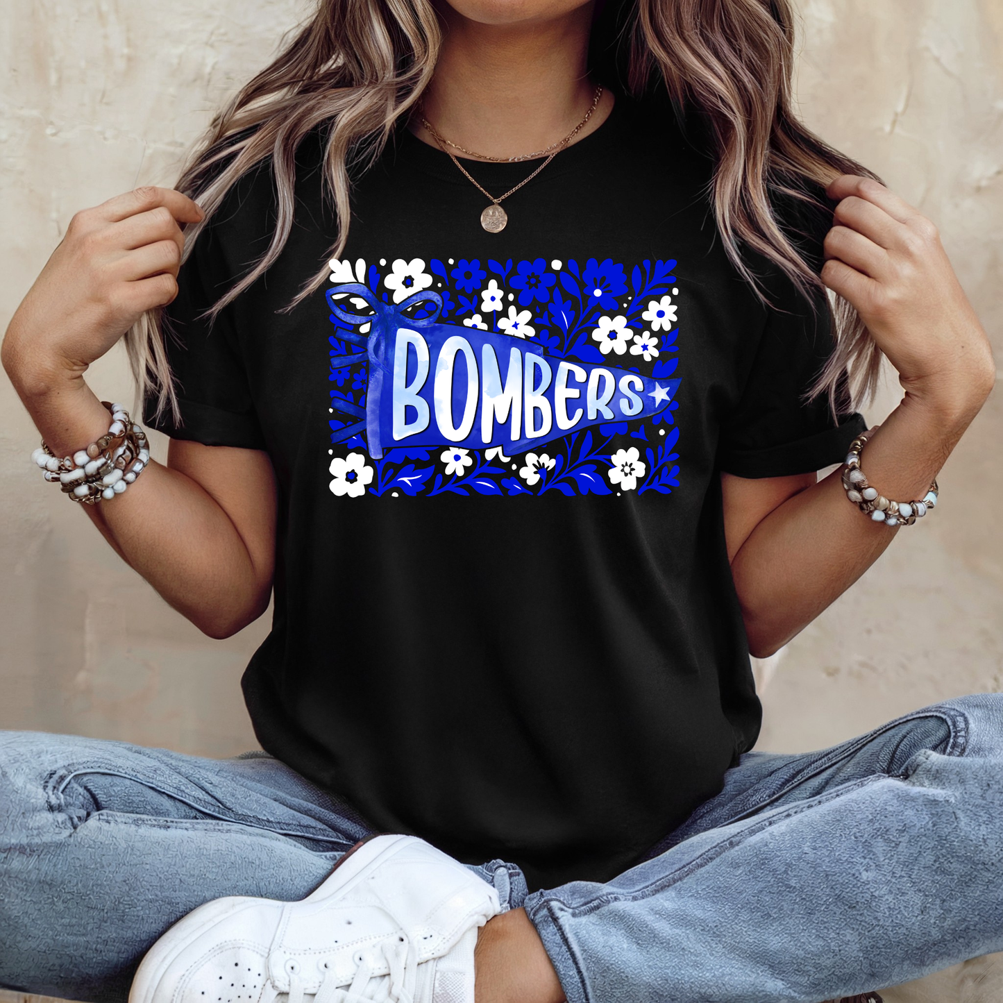 Volleyball 032 BOMBERS - BOMBERS Banner Tee shirt