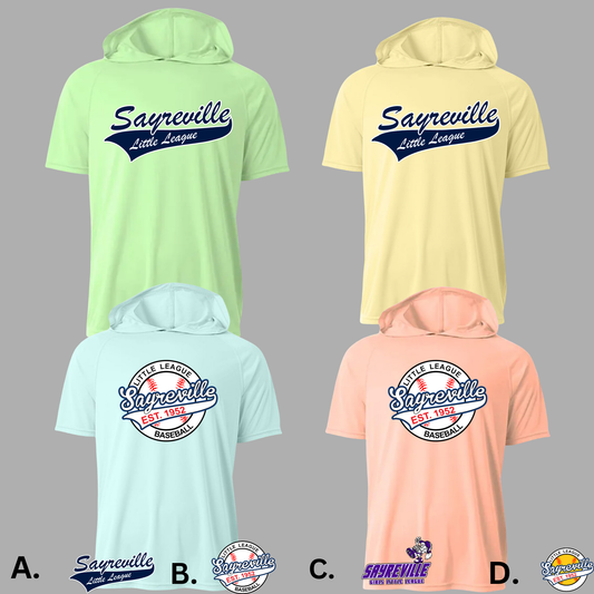 SLL - Sayreville Little League - Hooded Shirts