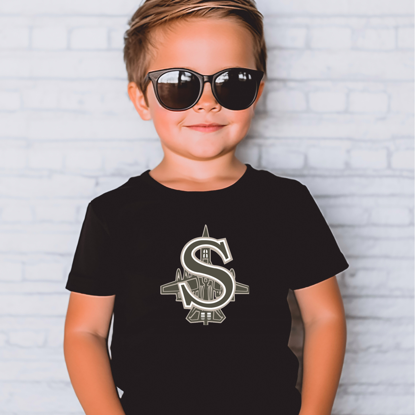 BBB - 014 - Military Green S LOGO - Tee-Shirt, Crewneck Sweatshirt or Hooded Sweatshirt