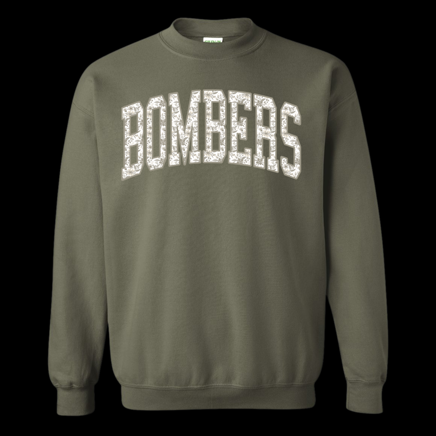 BBB - 012- BOMBERS FORAL LOGO - Tee-Shirt, Crewneck Sweatshirt or Hooded Sweatshirt