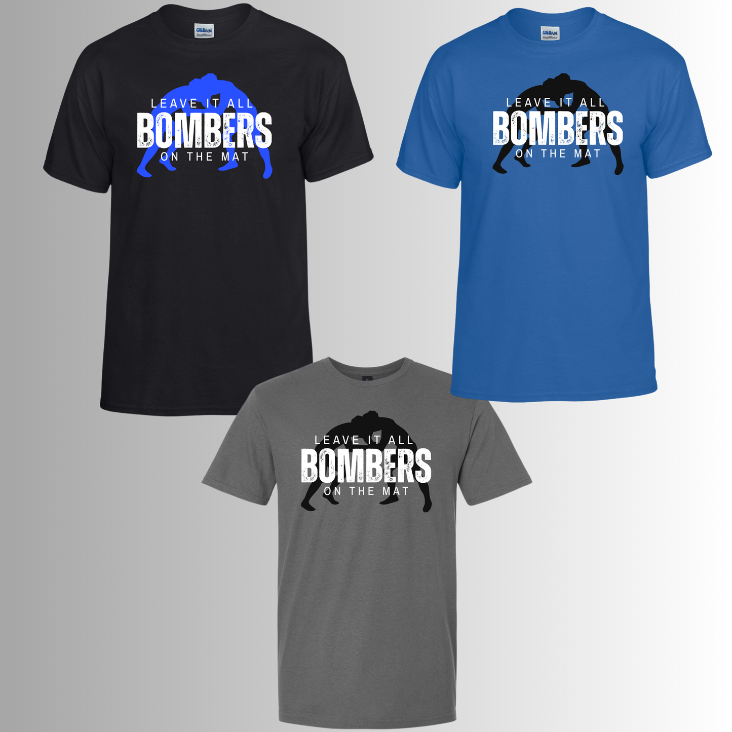 Wrestling 020 - Leave it all on the MATT - Tee- Shirt - Crewneck Sweatshirt or Hooded Sweatshirt