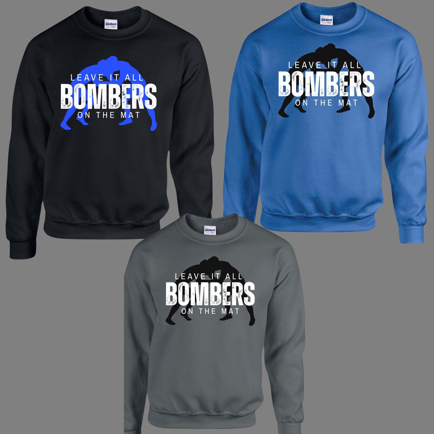 Wrestling 020 - Leave it all on the MATT - Tee- Shirt - Crewneck Sweatshirt or Hooded Sweatshirt