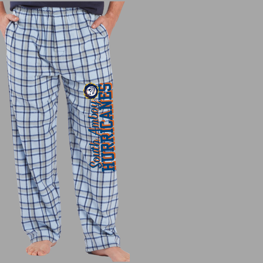 Hurricanes 008 - Box craft - Flannel PJ Pants with Pockets