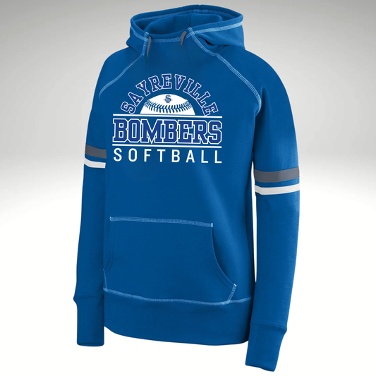 Softball 022 - Augusta Sportswear Girls Spry Hooded Sweatshirt