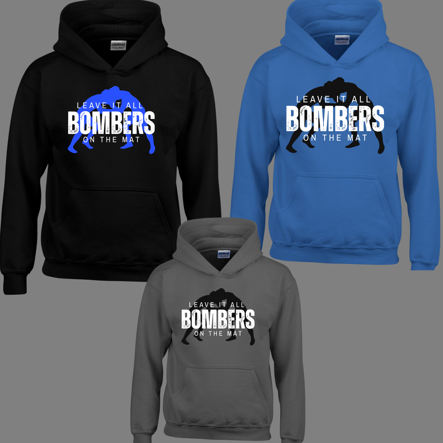 Wrestling 020 - Leave it all on the MATT - Tee- Shirt - Crewneck Sweatshirt or Hooded Sweatshirt