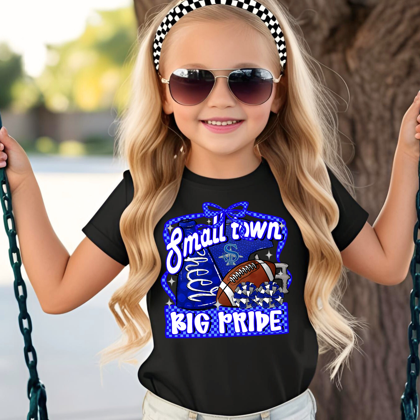 Volleyball 038 BOMBERS - Small Town Big Pride Tee shirt